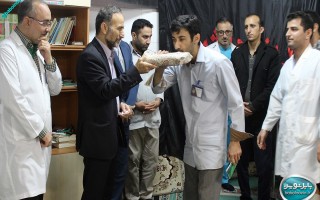 اعزام کاروان درمانی بیمارستان روحانی بابل به اربعین حسینی +تصاویر