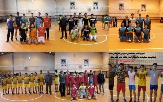 مسابقات والیبال آموزشگاه‌های فریدونکنار به پایان رسید