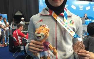 مدال برنز کاراته‌کار جویباری در المپیک جوانان