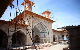 80 درصد پروژه بازسازی مسجد جامع به پایان رسید/ اتمام پروژه در پایان تابستان