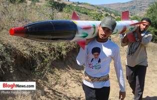 کلیپ| رزمایش موشکی "خیبر" در بهشهر  