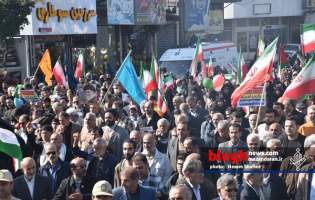 شور و حماسه مردم مازندران در جشن ۴۵ سالگی  