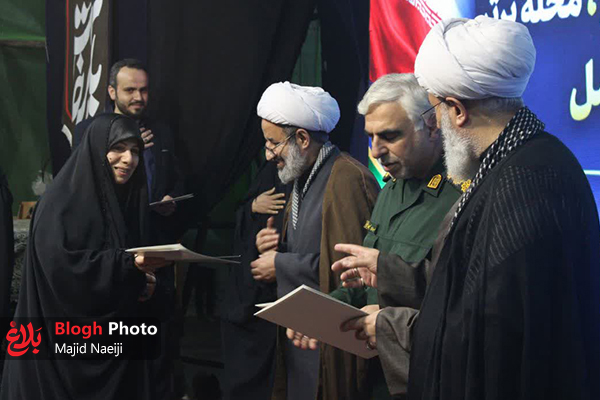 تجلیل از برگزیدگان بسیج و مسجد