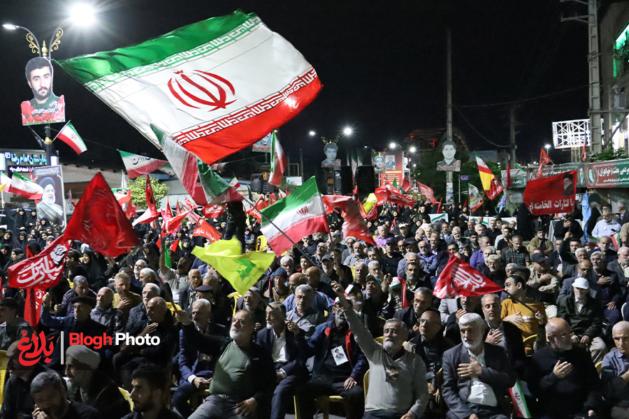 چالوس؛ از آغاز مراسم تا اوج اجتماع مردمی