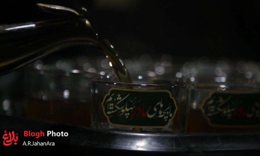 قائم‌شهر عزادار مادر سادات