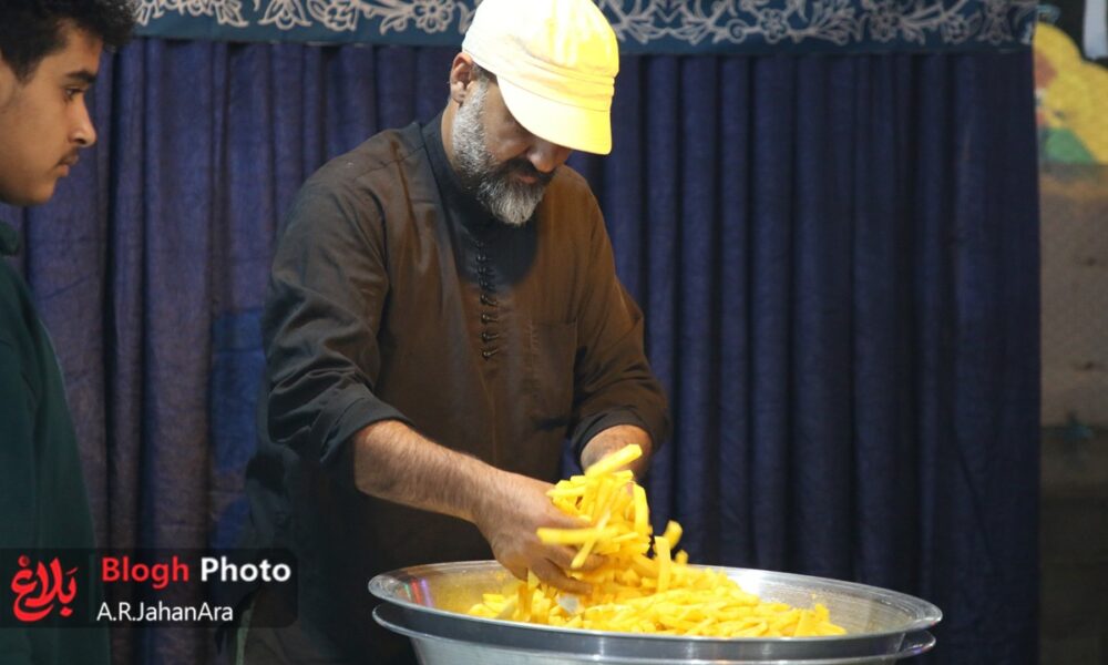 قائم‌شهر عزادار مادر سادات