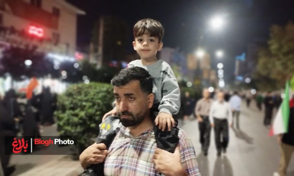 خیابان‌های بابل لبریز از عشق ولایت