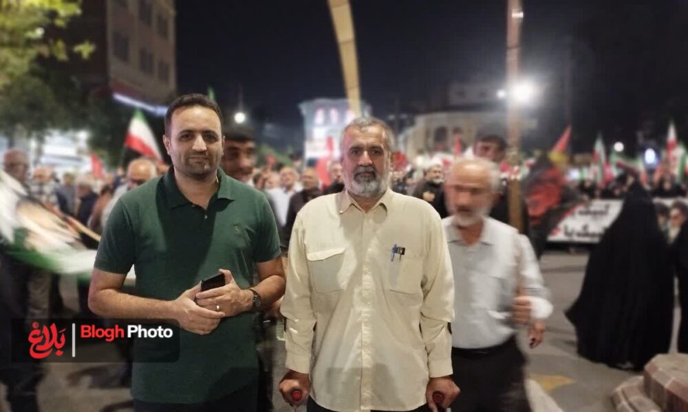خیابان‌های بابل لبریز از عشق ولایت