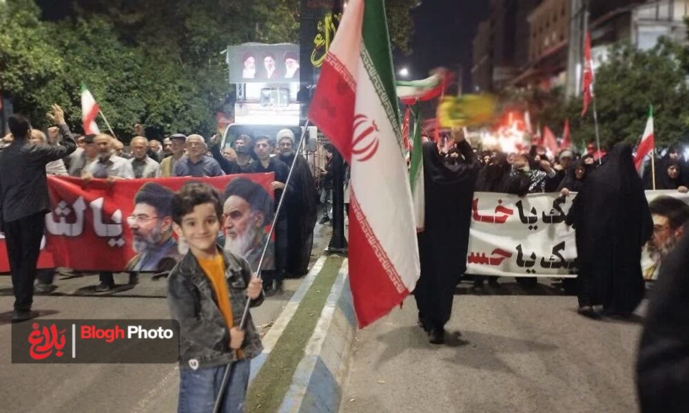 خیابان‌های بابل لبریز از عشق ولایت