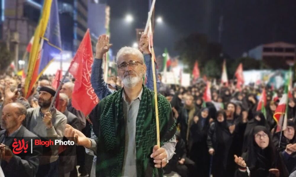 خیابان‌های بابل لبریز از عشق ولایت